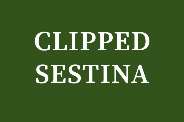 Clipped Sestina